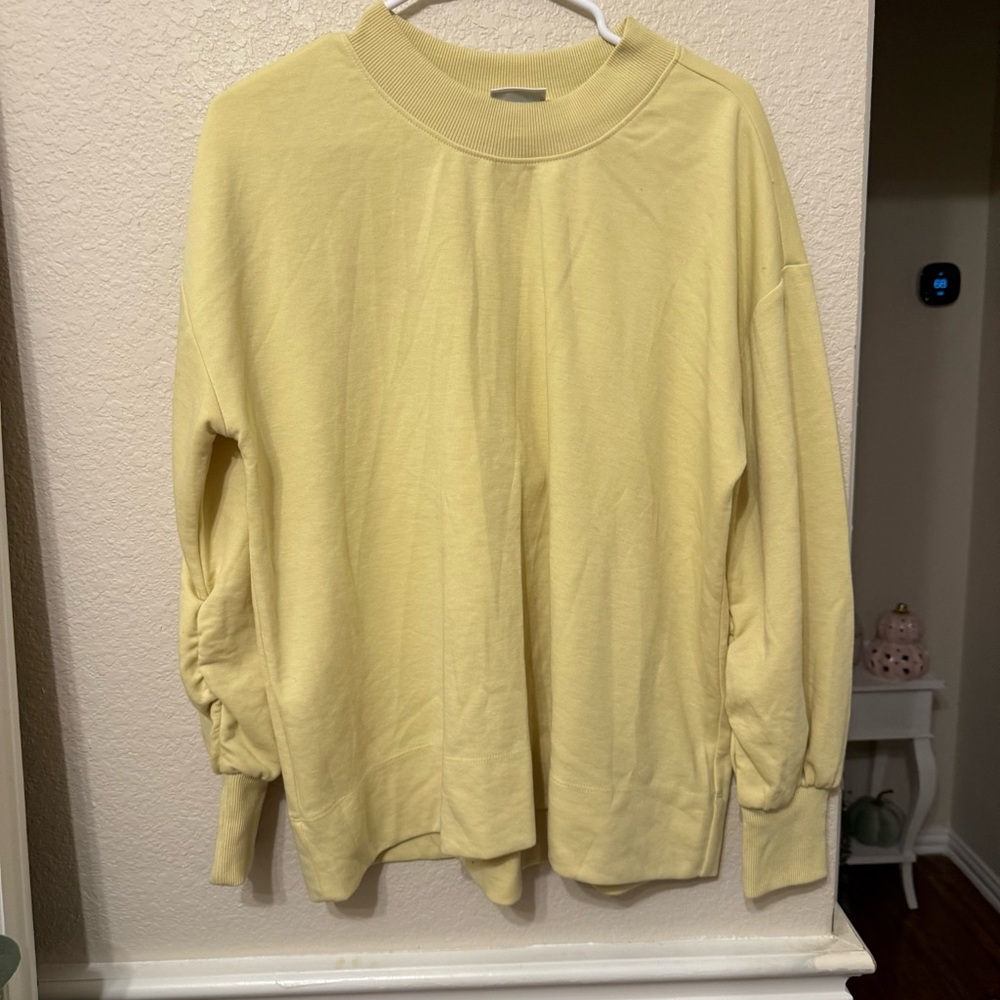 Ava & Viv Women's Sweatshirt lemon XL - Picture 9 of 10
